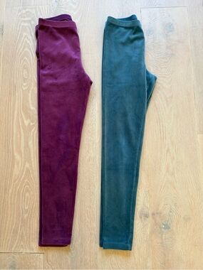 Tea Collection velour leggings - Sz 12